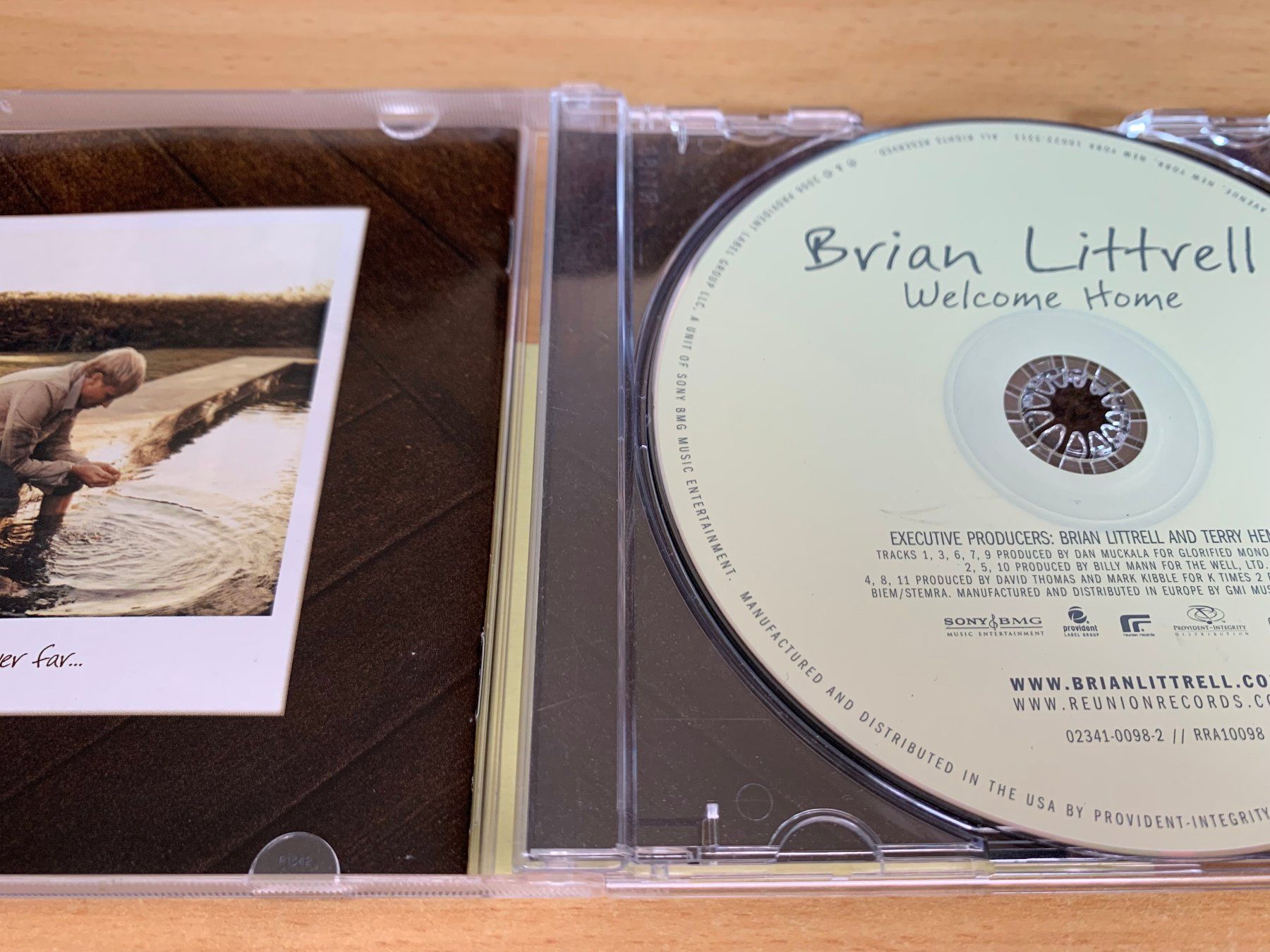 CD: Brian Littrell – Welcome Home – Usato da Rikon im Tösstal venduto da Alpenmutz 2