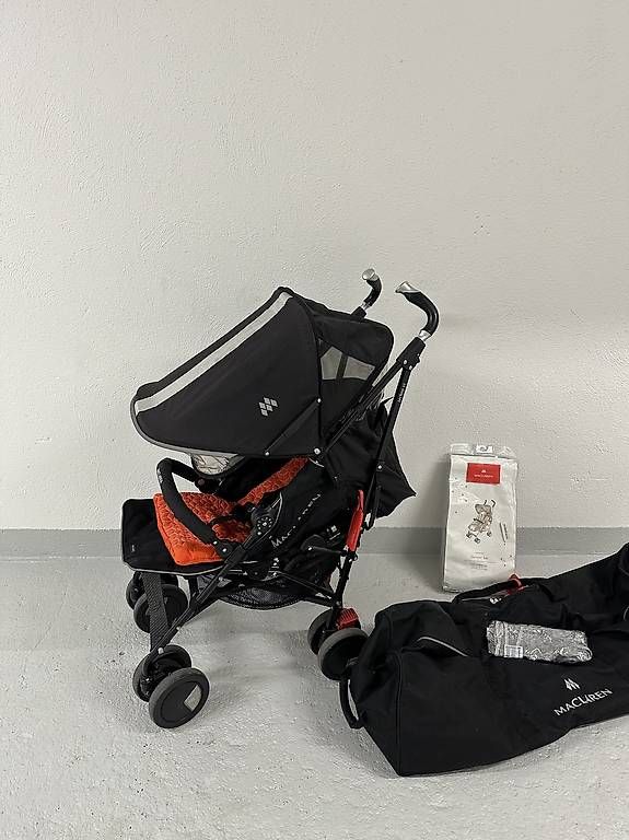 Mclaren Poussette: Maclaren Techno XT Buggy mit Babywanne – D'occasion à Uster par staernli4 2