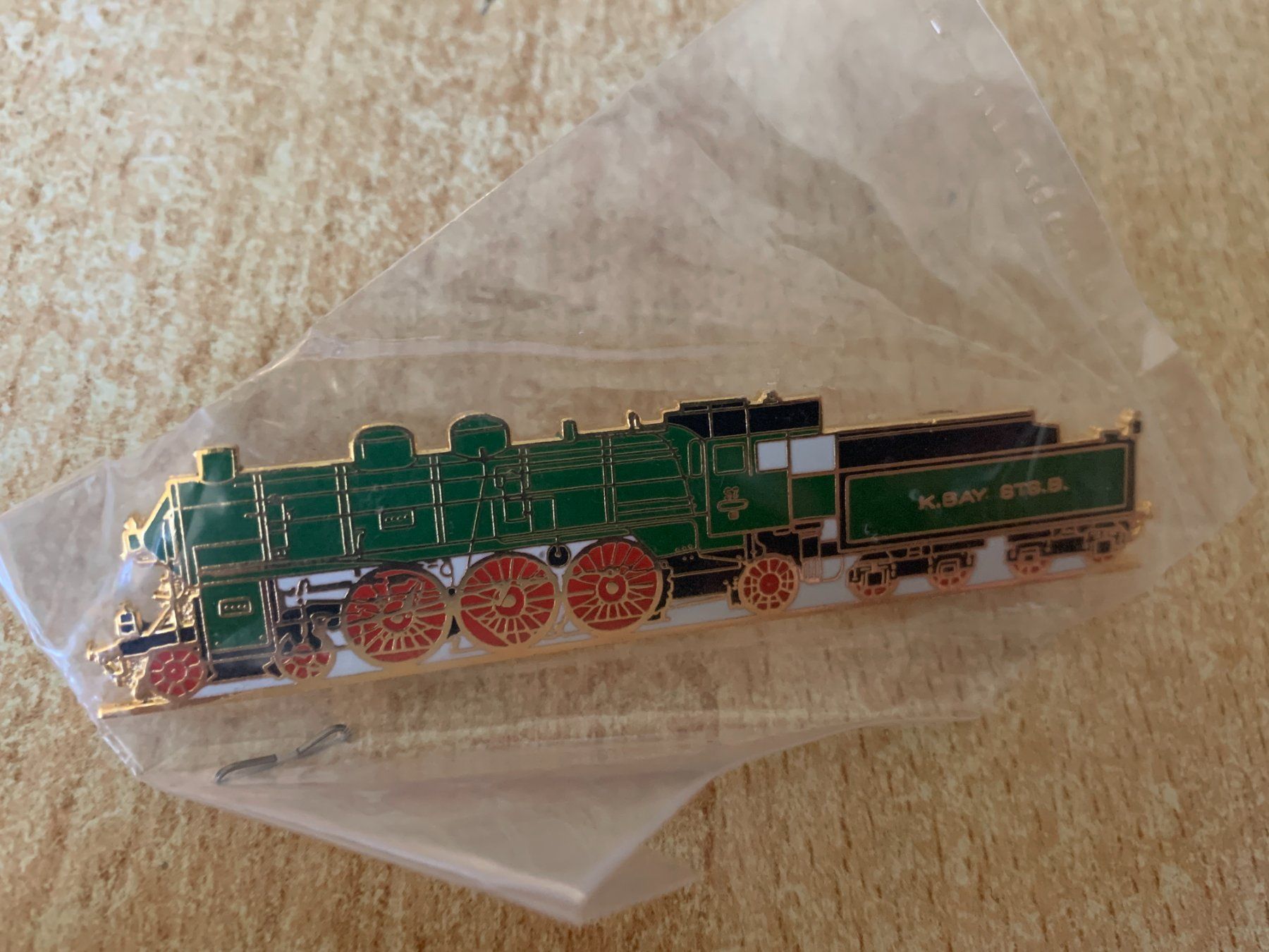 Placchette & Badge: Pin "Dampflokomotive S 3/6" – Usato da Flums venduto da finn1975