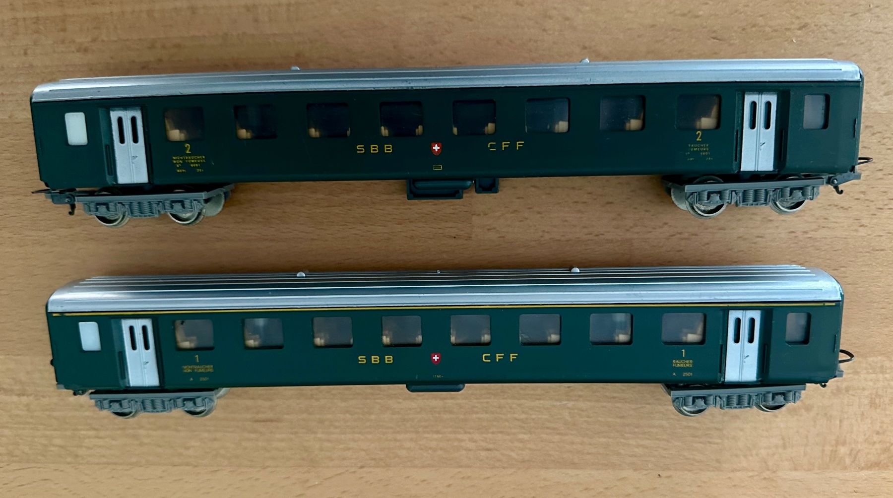 Lima Modellini di ferrovie: SBB Personenwagen von Lima – Usato da Oftringen venduto da ib.85 1