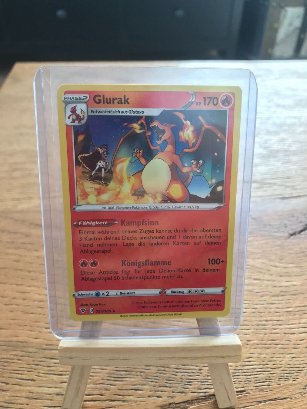 Pokémon Cartes à collectionner: Glurak Schwert&Schild/De – D'occasion à Küssnacht am Rigi par Ebikoner 1