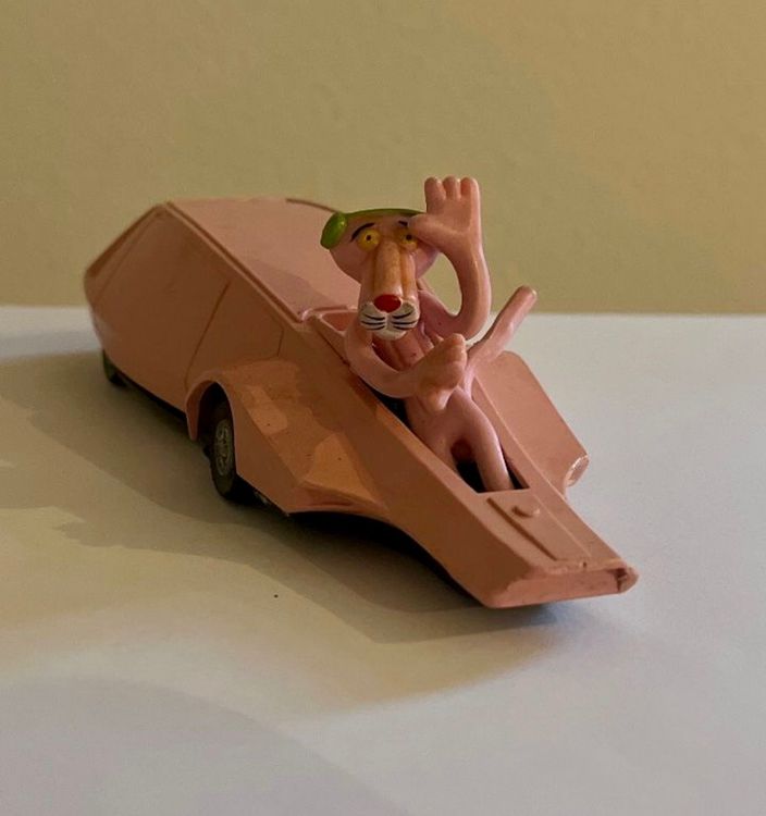 Meccano N°354 Pink Panther – Voiture Rose Panthère Rose 1978, 19 Cm, Sous Blister