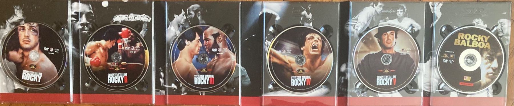 Alle DVDs: SYLVESTER STALLONE - ROCKY (LA SAGA COMPLETE) – Gebraucht aus Poliez-Pittet von Newtown-Records 2