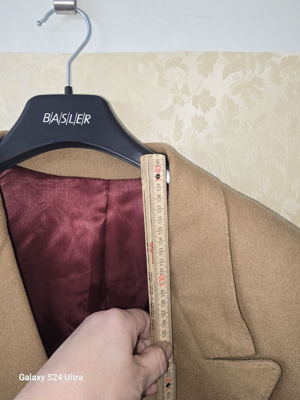 Cappotti: Edler Vintage Wollmantel, Camel – Usato da Gelterfingen venduto da charly3333 5