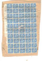 Briefmarken ganzer Bogen Schweiz gestempelt
