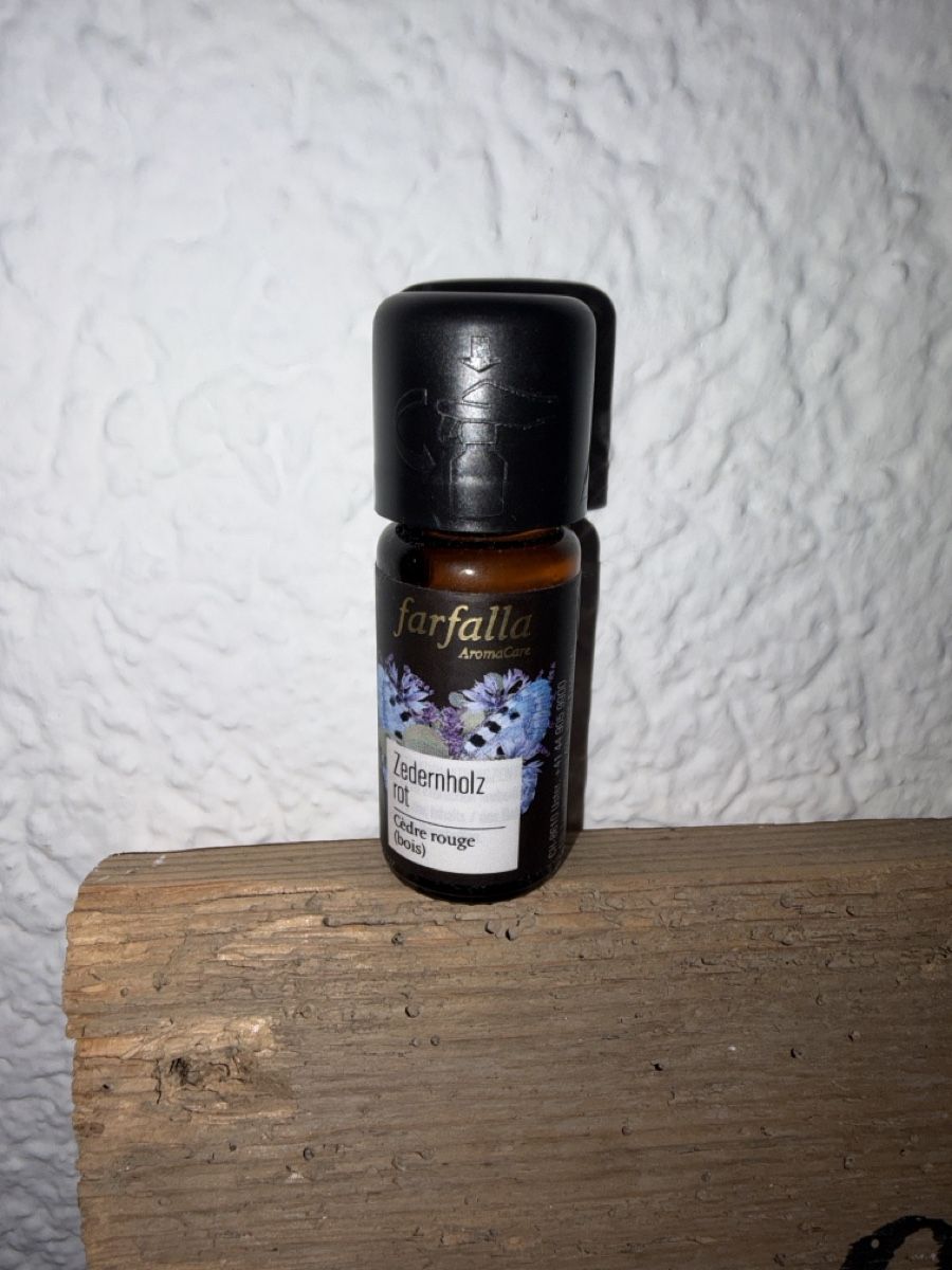 Farfalla Ätherische Öle: Farfalla Zedernholzöl 10ml  – Gebraucht aus Belp von Fam_Beutler