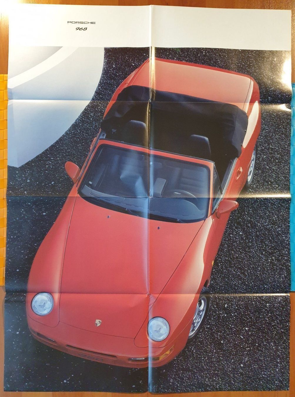 Riviste & Magazine: PORSCHE 968 POSTER / PROGRAMM '91 - 968, 911, 928 - Prospekt – Usato da Viganello venduto da CARLiteratur