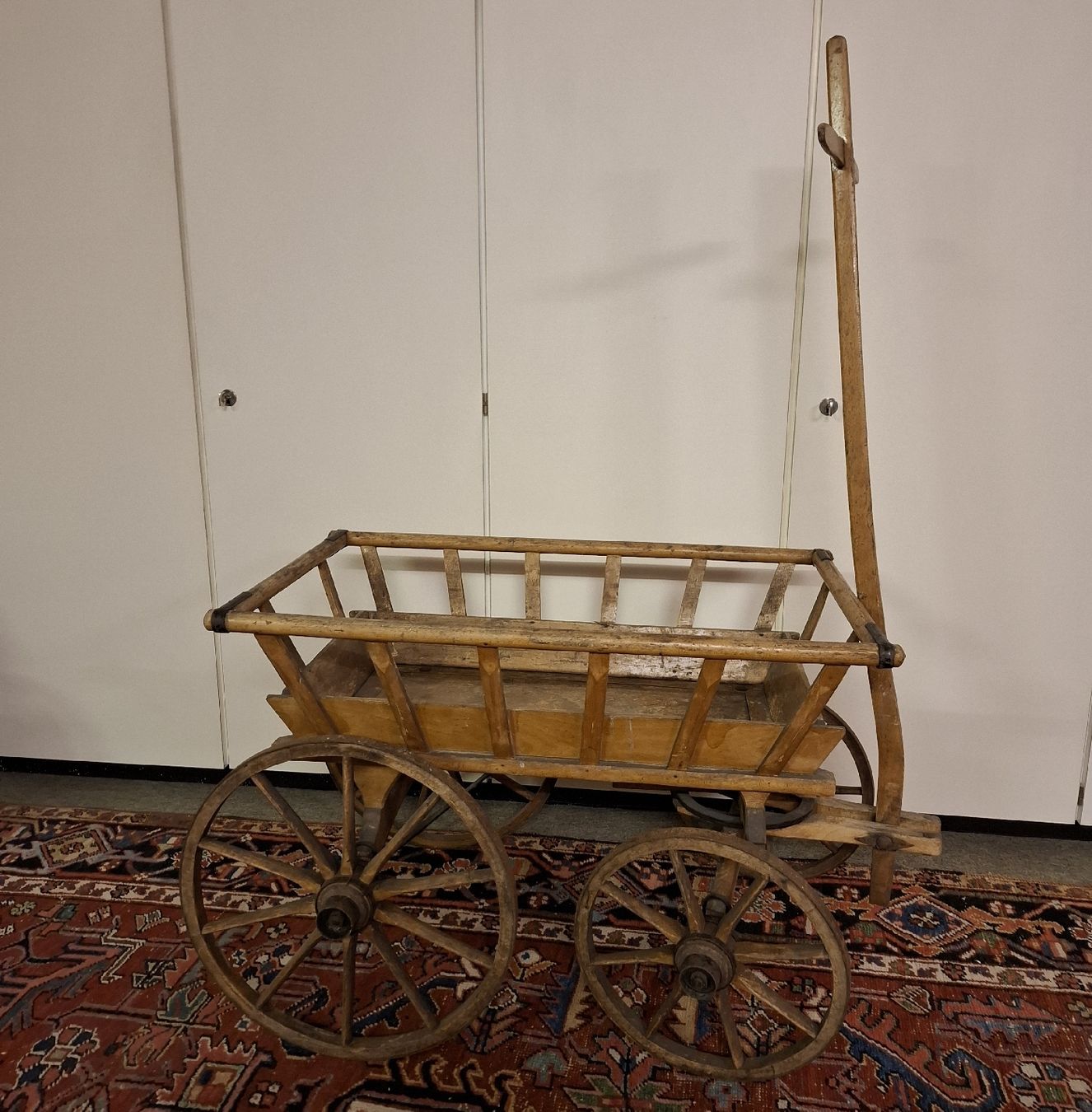 Transportwagen: Vintage Leiterwagen aus Holz – Gebraucht aus Reinach BL von Malin20