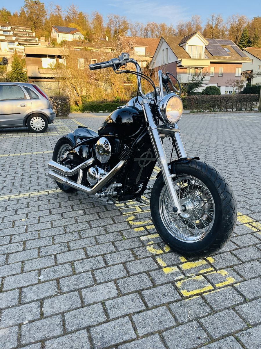 Kawasaki Chopper: Kawasaki vn800 bobber – Usato da Anglikon venduto da Golf-2-GT 1