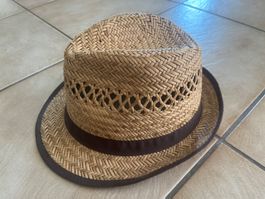 C&A Chapeau Fedora en paille 100%