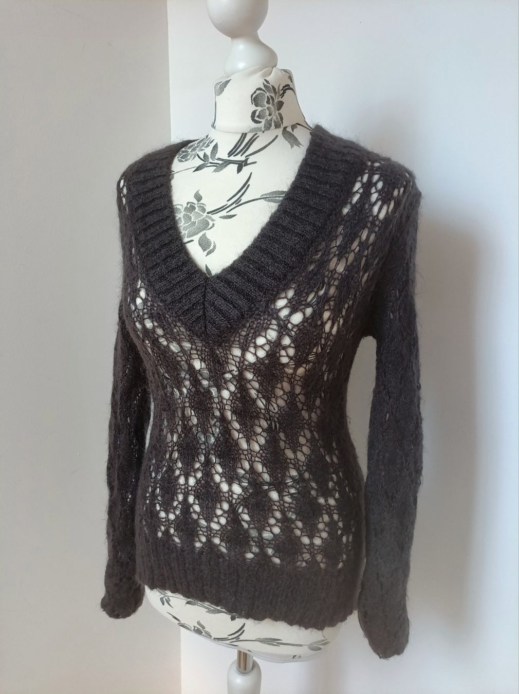 Max Mara Maglioni & Felpe: Netzpullover von Max Mara aus Angora – Usato da Peccia venduto da LillyMarie98 2