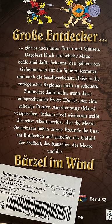 Libri: Bürzel im Wind, Grosse Entdecker – Usato da Finsterhennen venduto da spe_j6zr 2