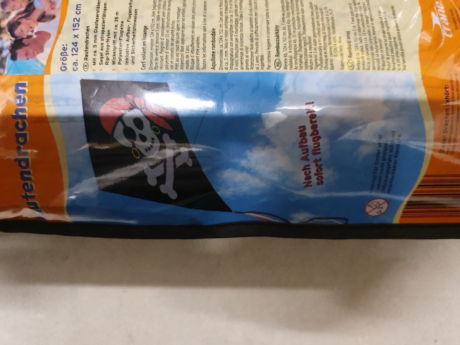 Giocattoli: Drachen mit Piratenlogo – Nuovo e nell'imballaggio originale da Ostermundigen venduto da aydin014 1