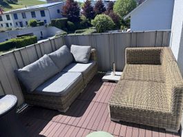 Bequeme und praktische Gartenlounge von Obi