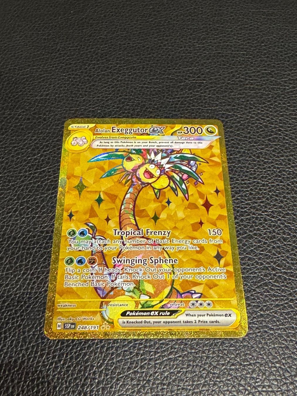 Pokémon Carte collezionabili: Alolan Exeggutor ex | Secret Rare | SSP 248 | EN – Usato da Spreitenbach venduto da Snacky96