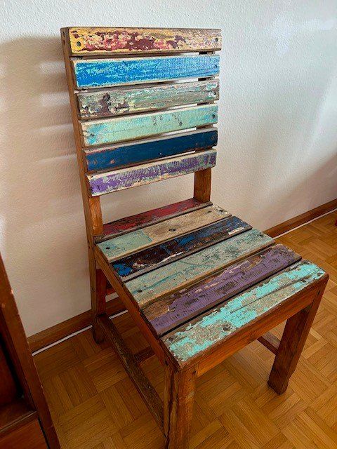 Chaises: 6 Stuhle "Mexican Style" für innen oder aussen – D'occasion à Arlesheim par totoluz 2