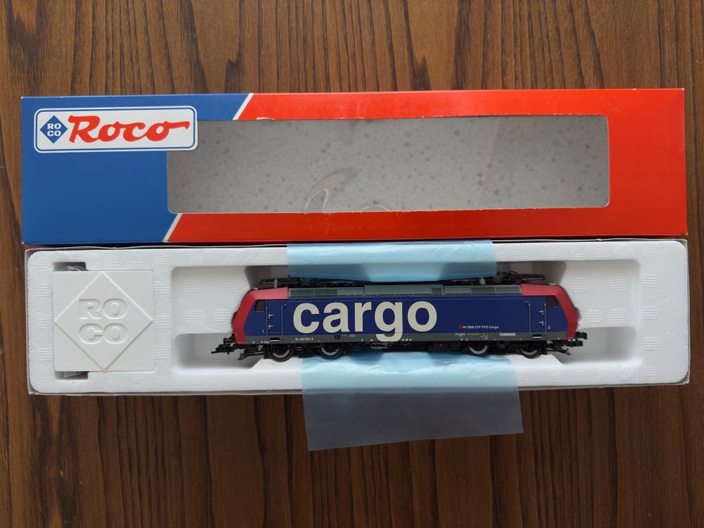 Locomotive électrique Roco 63591 – Re 482 SBB CFF FFS Cargo – Courant Continu