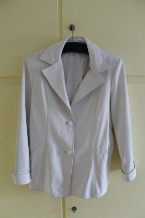 Lederjacke, Damen, Gr. M, 42/44