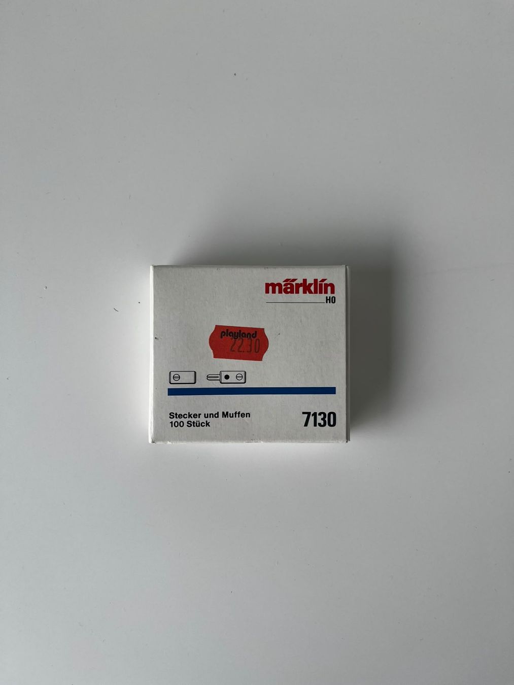 Märklin Modelleisenbahnen: 70x Märklin Stecker & Muffen 7130 – Gebraucht aus Baden von Muschti 1