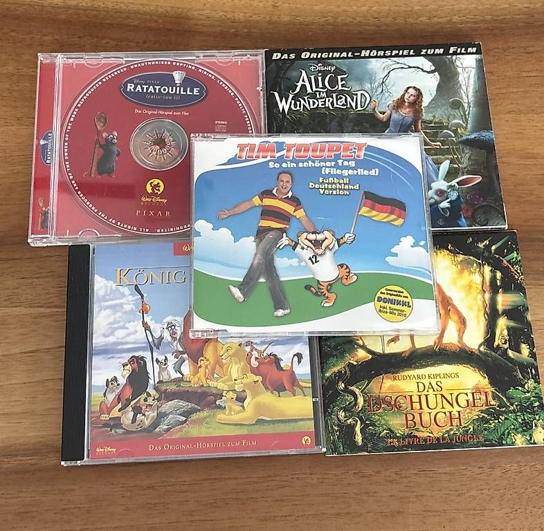 Audiolibri: Disney & Filme Hörspiele – Usato da Willisau venduto da lev_f6dx