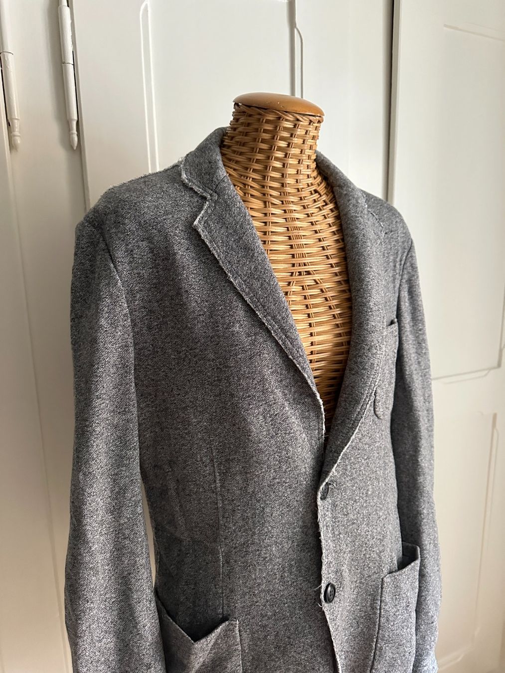 Giacche: Y.TWO - Sweat-Blazer grau meliert L/XL – Usato da Zürich venduto da Diazaio 1