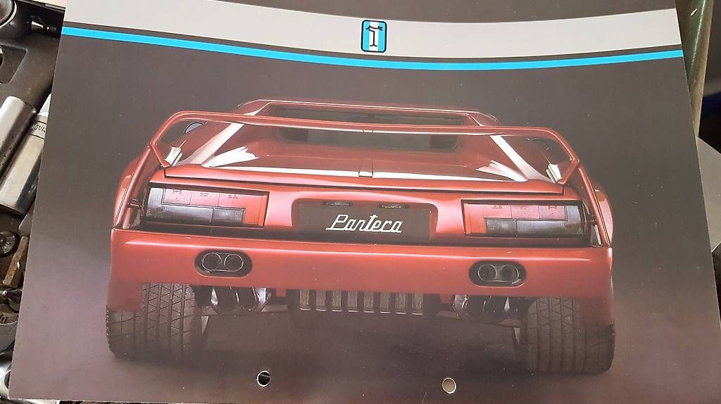 Documenti: DE  TOMASO  PANTERA   ORIGINAL PROSPEKT – Usato da St. Gallen venduto da kratzki01 3