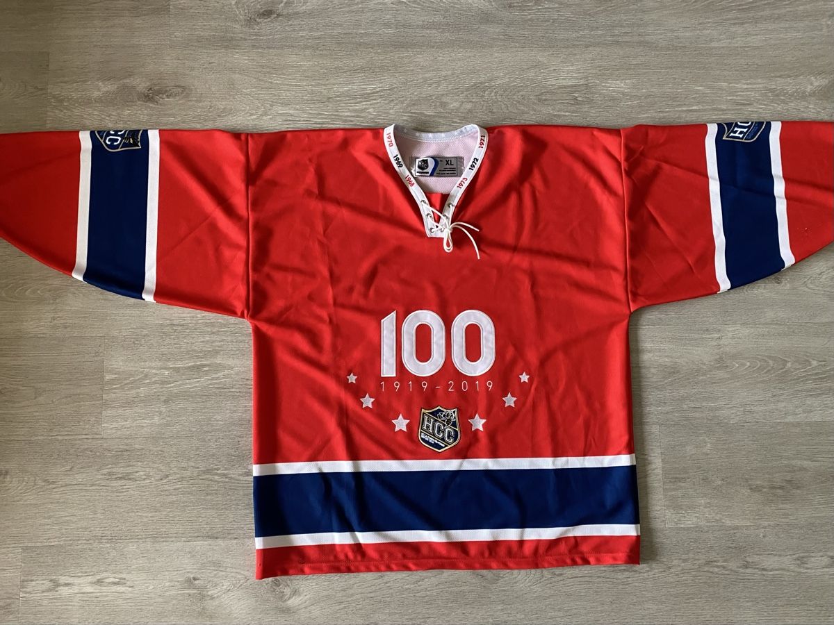 HCC Canottiere & Pantaloni: Maillot / Jersey HCC 100 ans – Nuovo (secondo la descrizione) da Fleurier venduto da Vandehaart 1