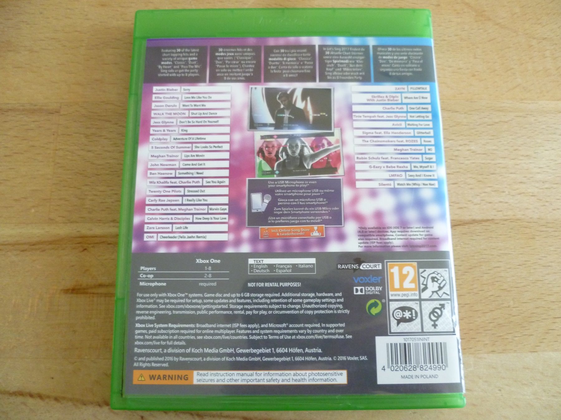 Microsoft Giochi: Let's Sing 2017 - Xbox One – Usato da Thalwil venduto da ranx 3