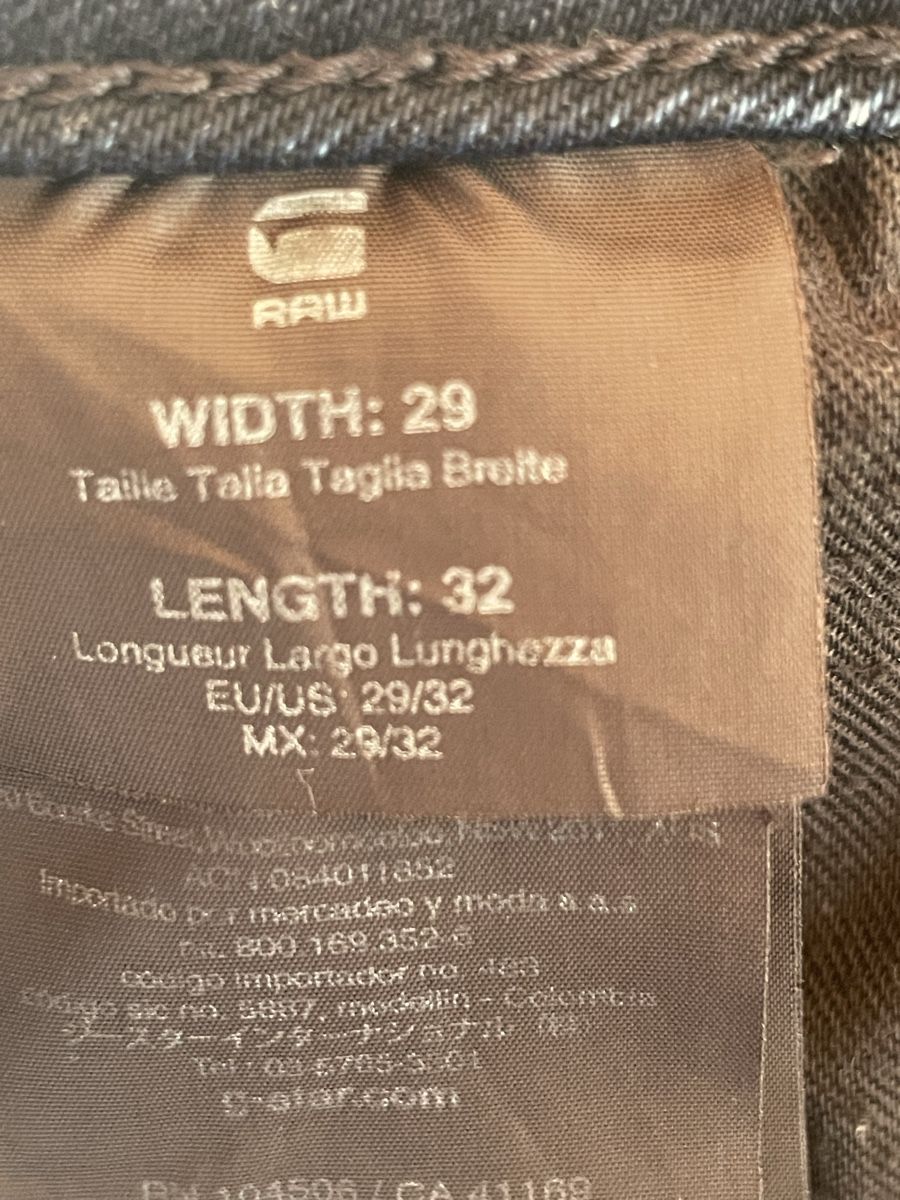G-Star Jeans: G Star Raw Jeans W29 L32 – Usato da St. Moritz venduto da hdj_dd7v 6