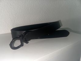 Calvin Klein Gürtel, Schwarz, Grösse 85, Neuwertig!