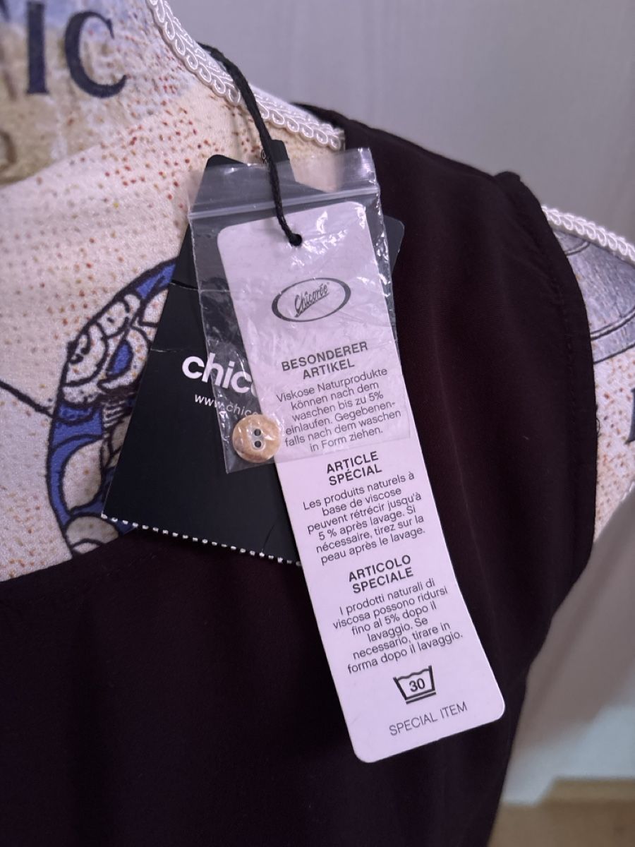 Kleider: Robe Chicorée noire taille M  neuve – Neu (gemäss Beschreibung) aus Aigle von Barbiette 1