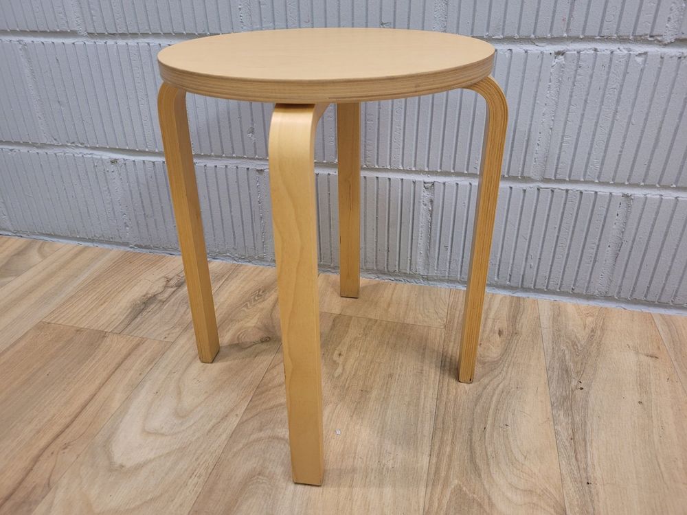 ART-CRAFT Kinderhocker Massivholz Rund Mit Tiermotiv - Vielseitiger Zierfisch Hocker