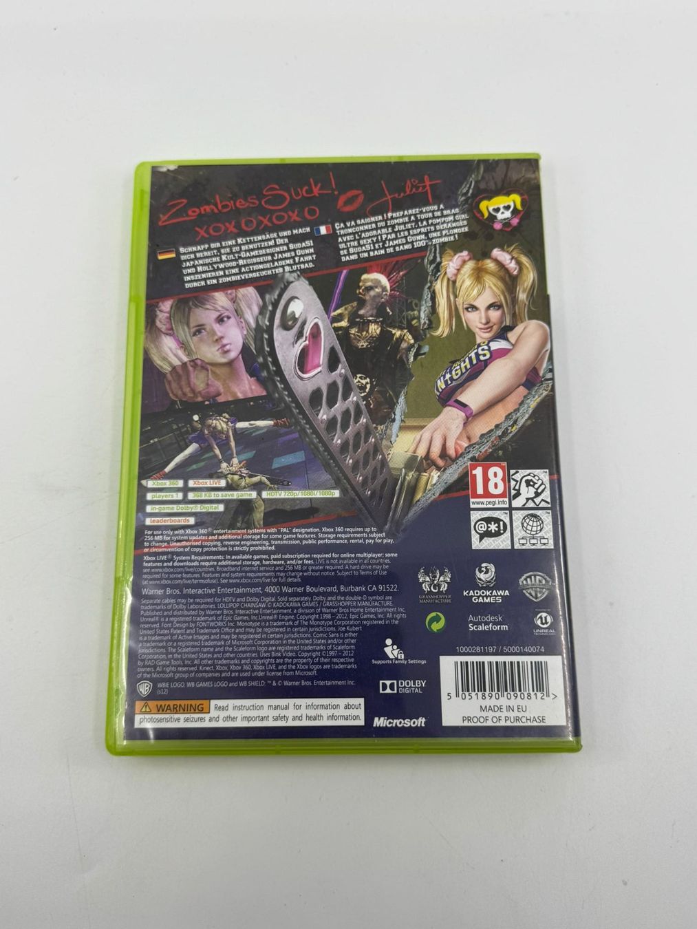 Giochi: Lollipop Chainsaw (XBOX 360) – Usato da Herisau venduto da Seyashop1 2