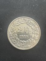2.- Silber CH Jahr 1939