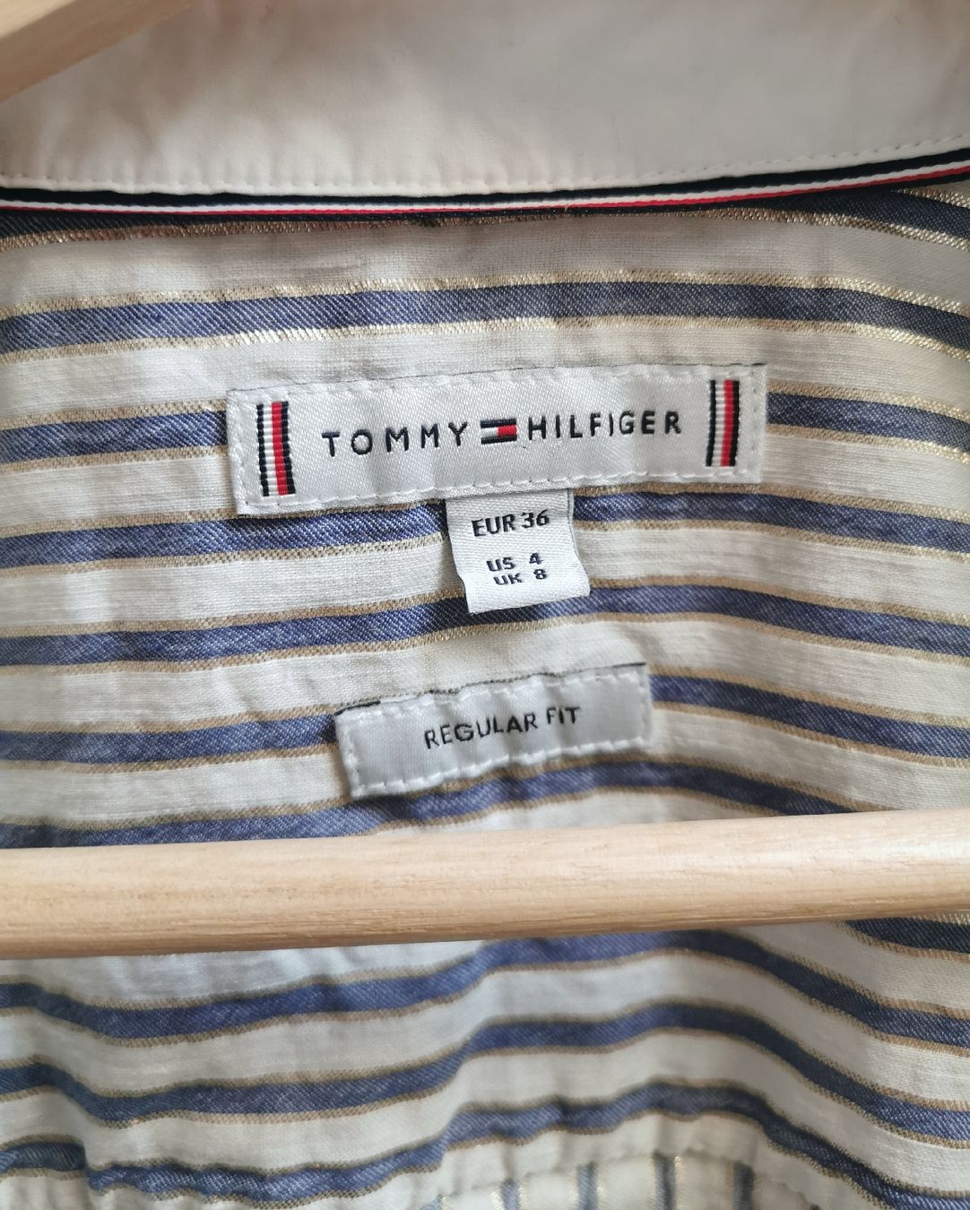 Tommy Hilfiger Camicette: Tommy Hilfiger Bluse gestreift, Gr. 36 – Usato da Obergerlafingen venduto da Sigus 1