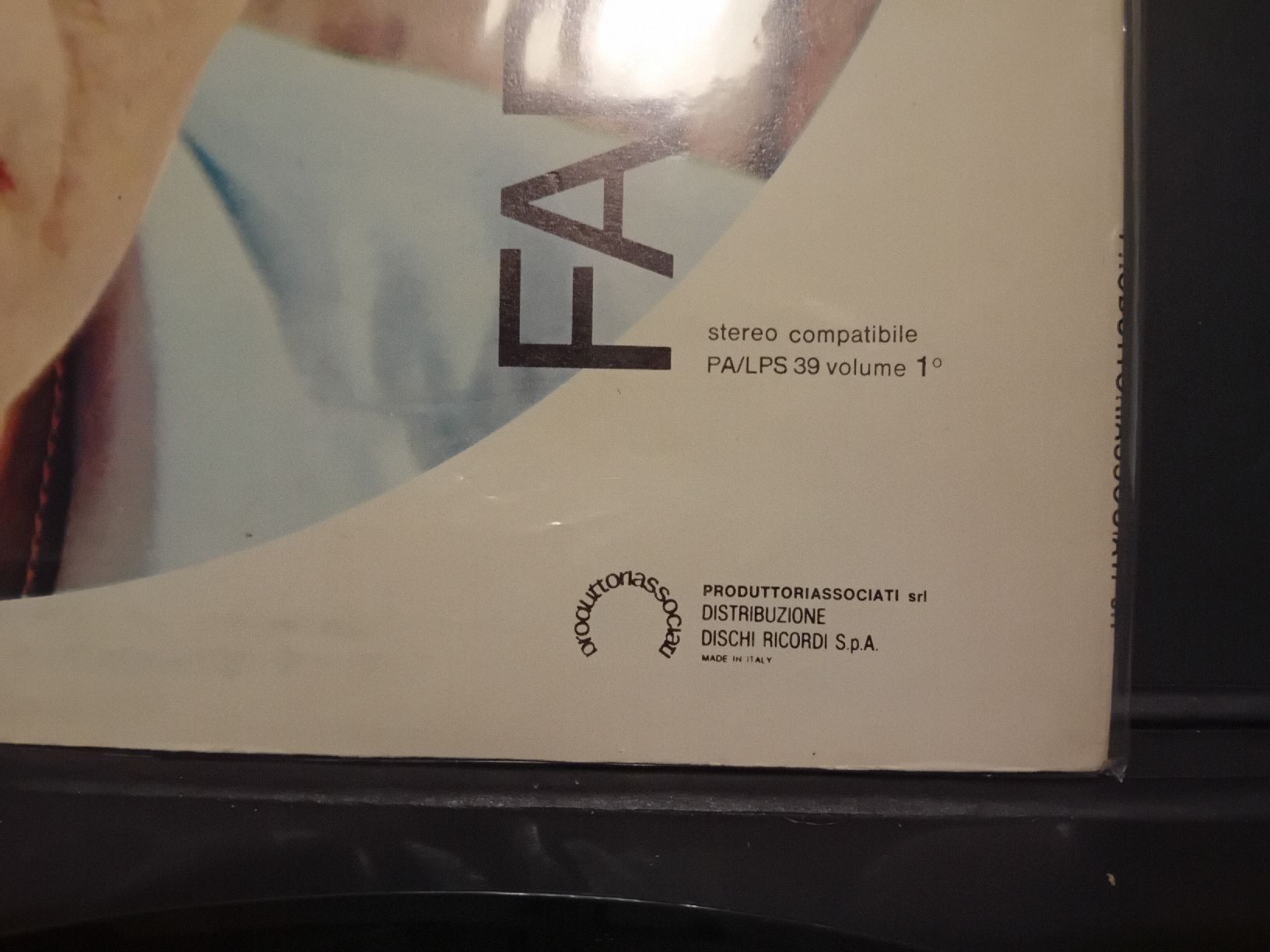 Schallplatten: Fabrizio De Andre Volume 1 LP Dischi Ricordi  – Gebraucht aus Biasca von Old_6blh 1