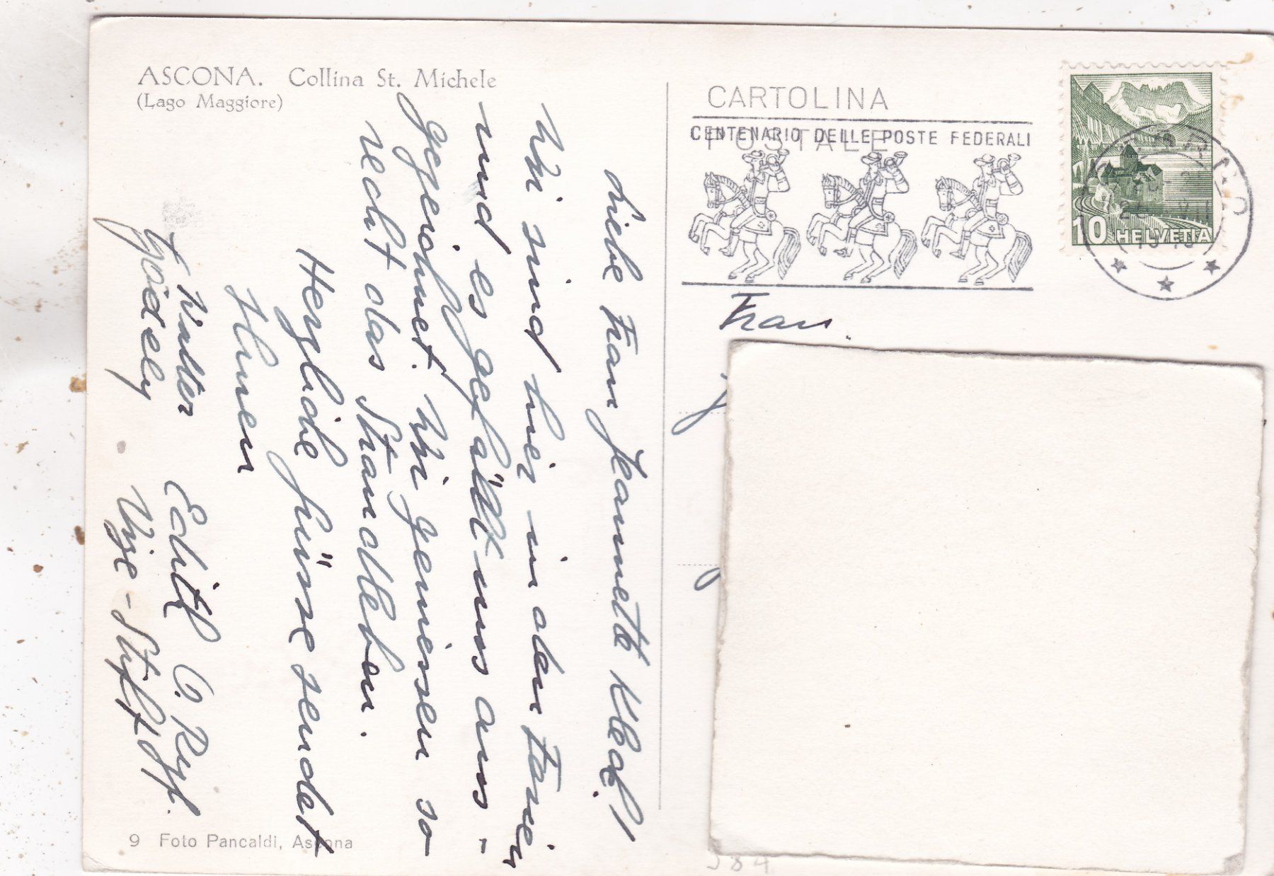 Cartes postales: Ascona Collina St. Michele – D'occasion à Herisau par Lisegrat2008 1