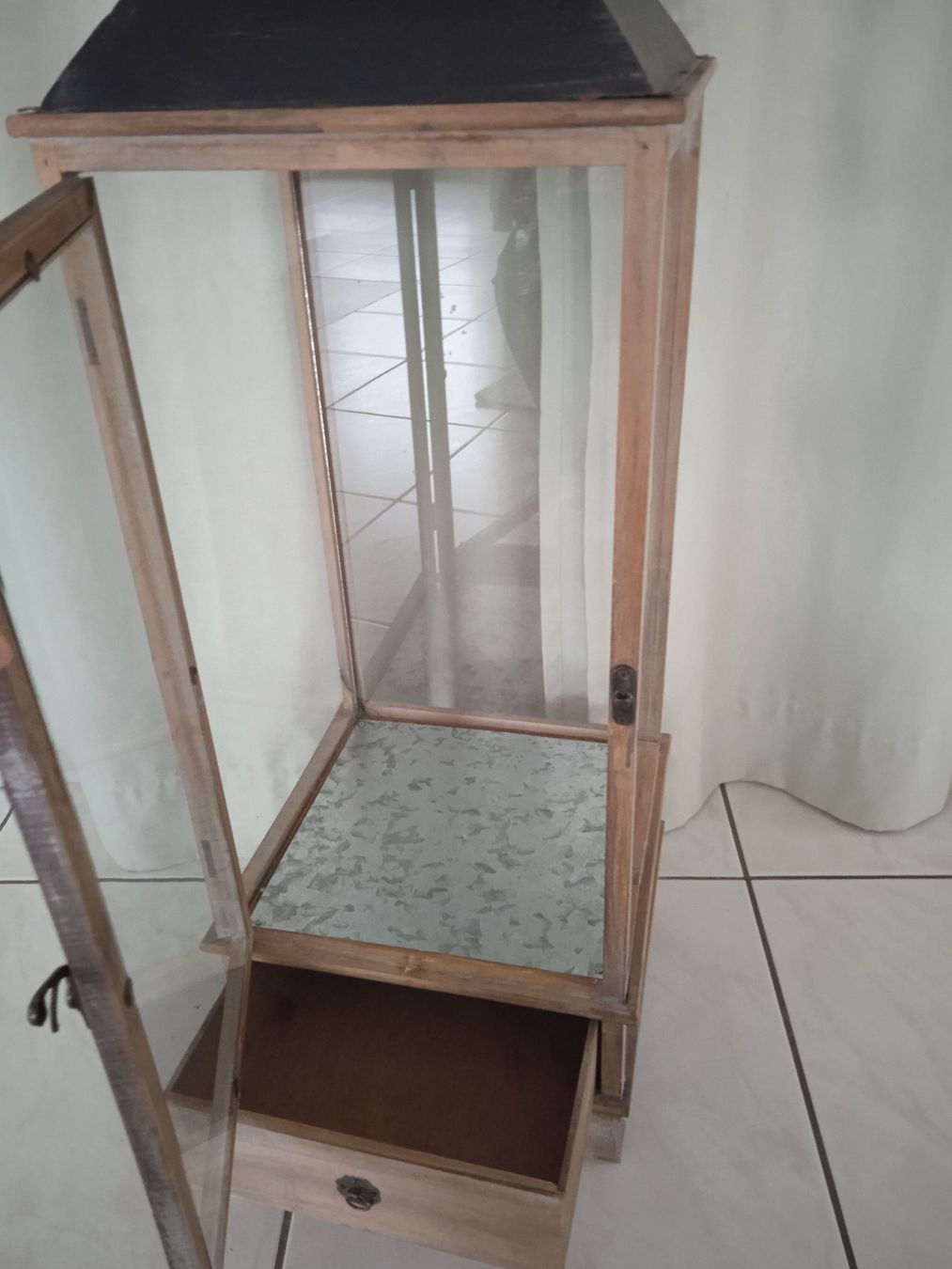 Lanterne: Holzlaterne mit Glas – Usato da Rothrist venduto da MaSa82 2
