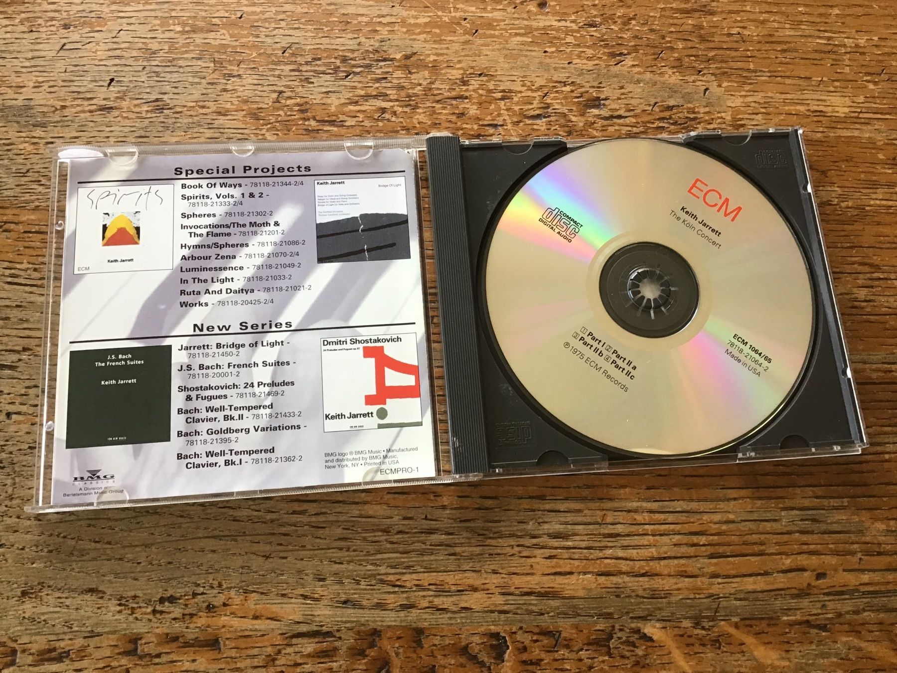 CDs: ECM CD Keith Jarrett – D'occasion à Fully par Ruby97 1