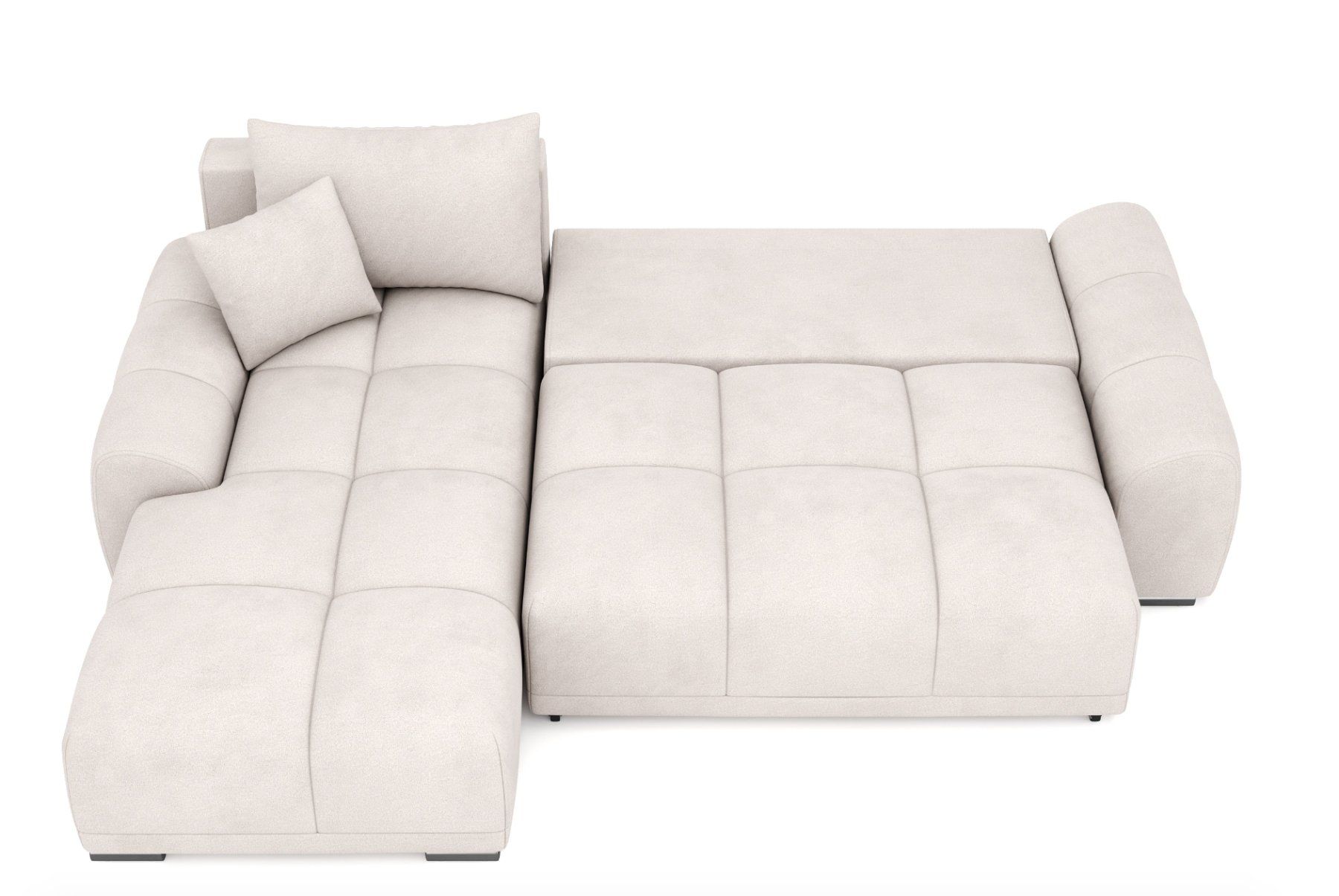 Sofas: Ecksofa Schlaffunktion TRAVIS links beige - Gratis Versand – Neuf avec emballage d'origine à Kleinwangen par Maluwa_GmbH 4