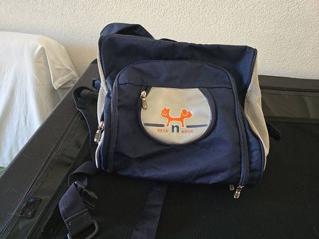 Pets n Move Transport-/Rucksacktasche  Blau