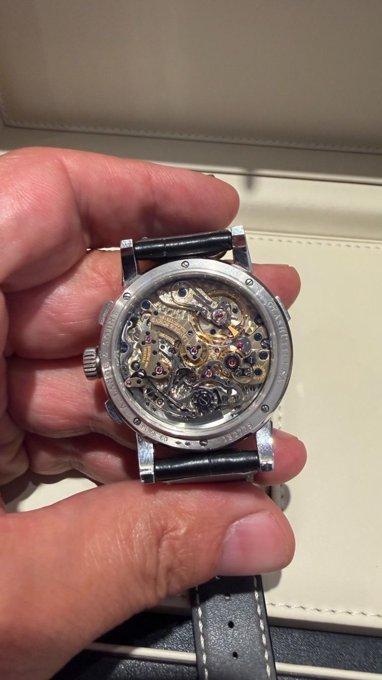 A. Lange & Söhne Montres: A. Lange & Söhne Datograph Platinum 39mm – D'occasion à Randogne par 2G1909 1