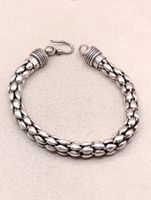 Vintage 925er Silber Unisex Armband 80er Top