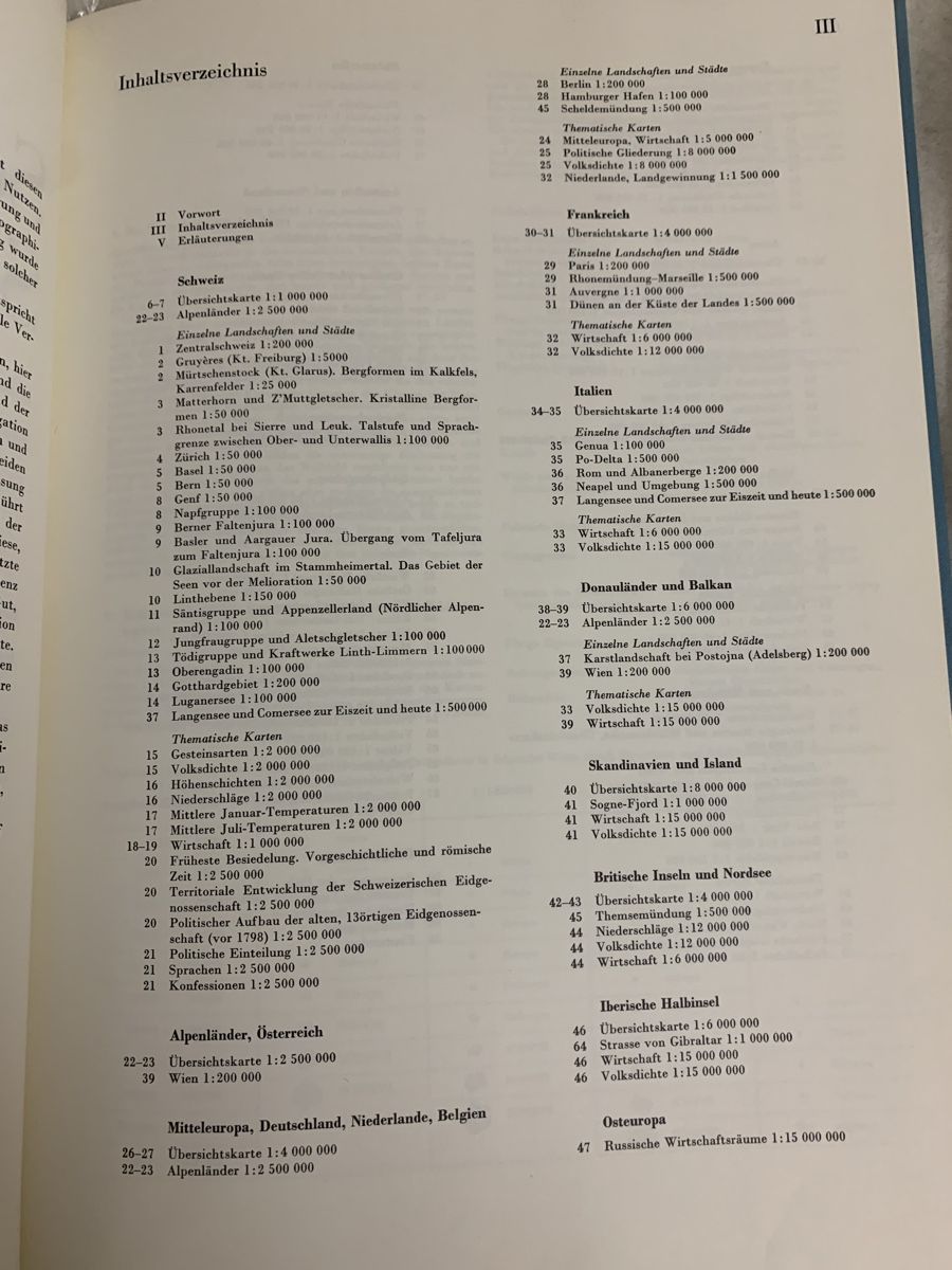 Libri: Schweizerischer Sekundarschulatlas 1971 – Nuovo (secondo la descrizione) da Erlenbach ZH venduto da Ritschly 4