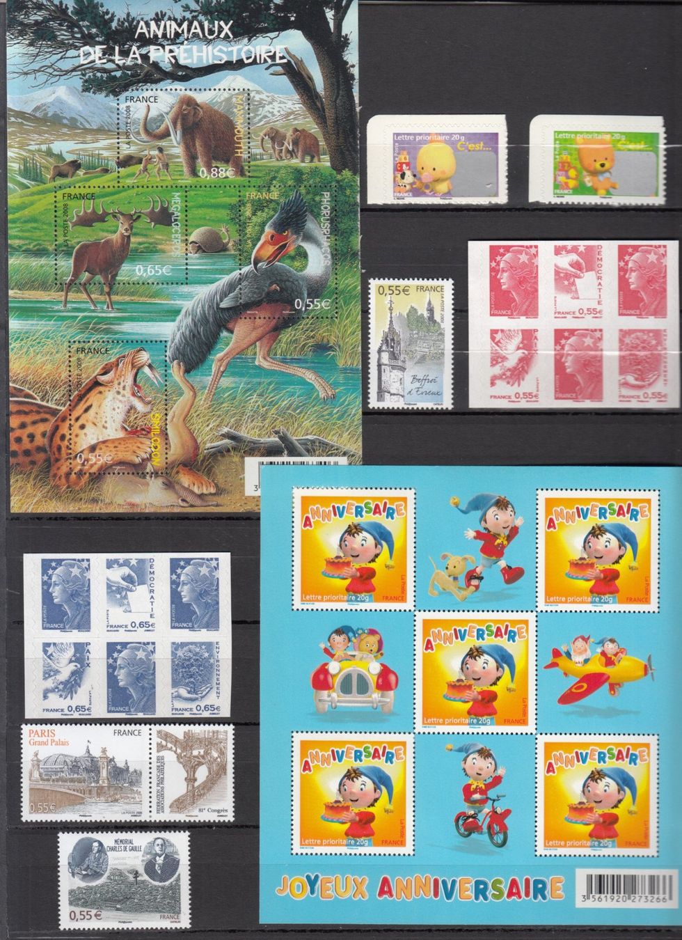 Tous les timbres: Frankreich 2008 postfrisch – D'occasion à Bürglen TG par StampGraf 4