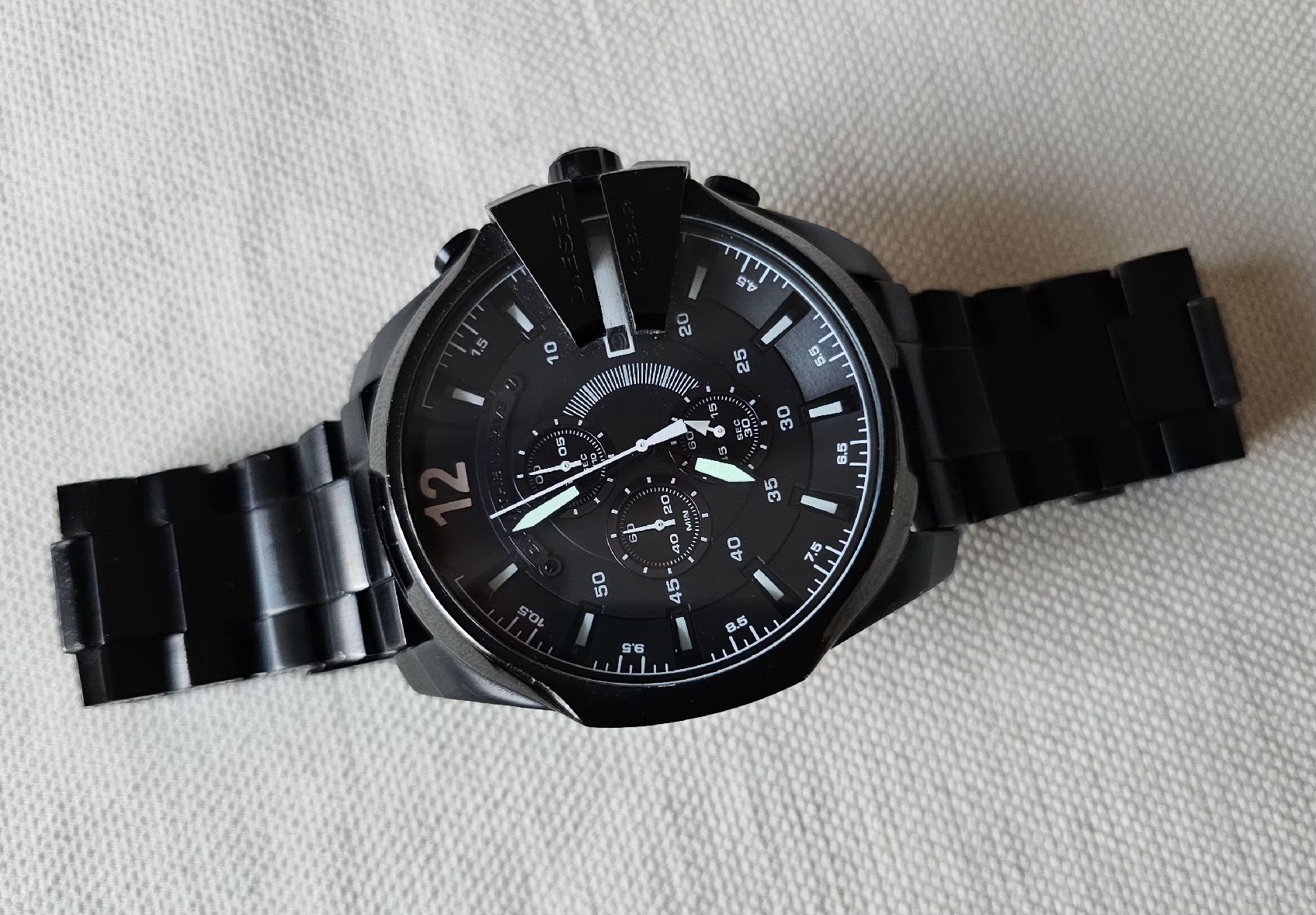 Diesel Orologi: DIESEL Chronograph Elegante Herrenuhr 53mm – Usato da Speicher venduto da Lemore 7