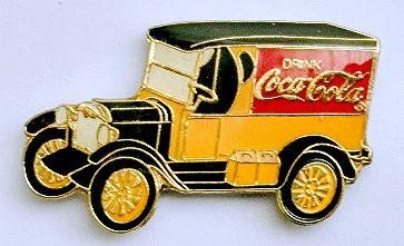 Coca-Cola Placchette & Badge: schöner Coca-Cola Auto Pin – Usato da Pfäffikon ZH venduto da Colacity