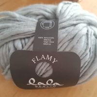 5 Kn. FLAMY Lana Grossa Fb. 5 - 6623010 hellgrau