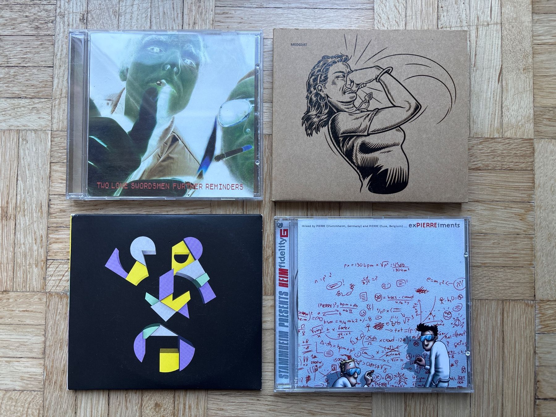 CD: Moderat, Modeselektor, Two Lone Swordsmen, Expierreiments – Usato da Wabern venduto da fingersinfactories
