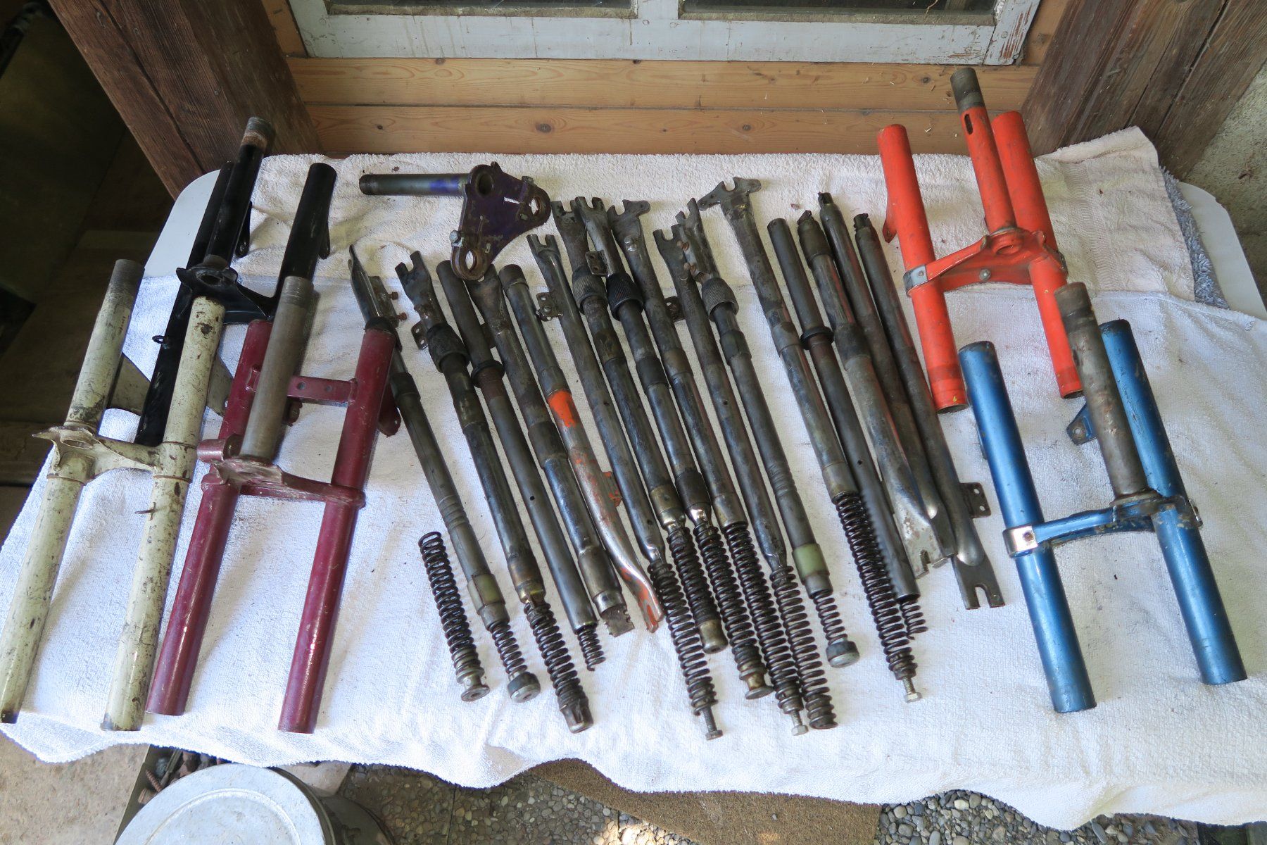 Puch Parti ricambio per ciclomotori: Mofa / Töffli Gabel Teile Sachs ? Puch ? Sonstige ? – Usato da Heimberg venduto da Heimberg2010
